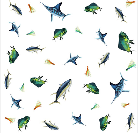 Big Game Fishing NZ Multi Canvas Cushion