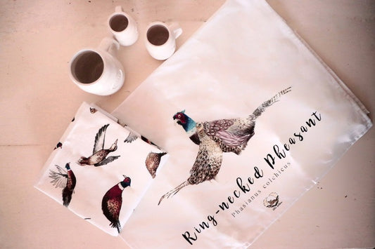 hand drawn NZ design linen tea towel to be linked to seo website sample unique fishing tea towel sold by little fallow New Zealand