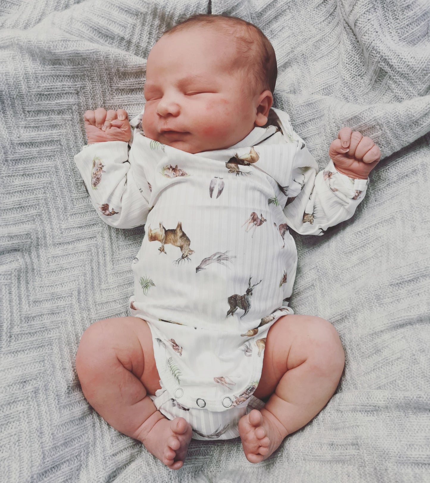 Little Hunter- Deer Hunters Long Sleeve Bodysuit