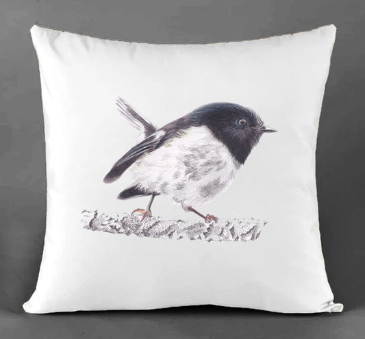 Tomtit Cotton Canvas Cushion