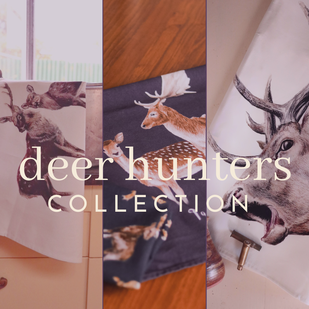 Deer Hunters - Tea Towels