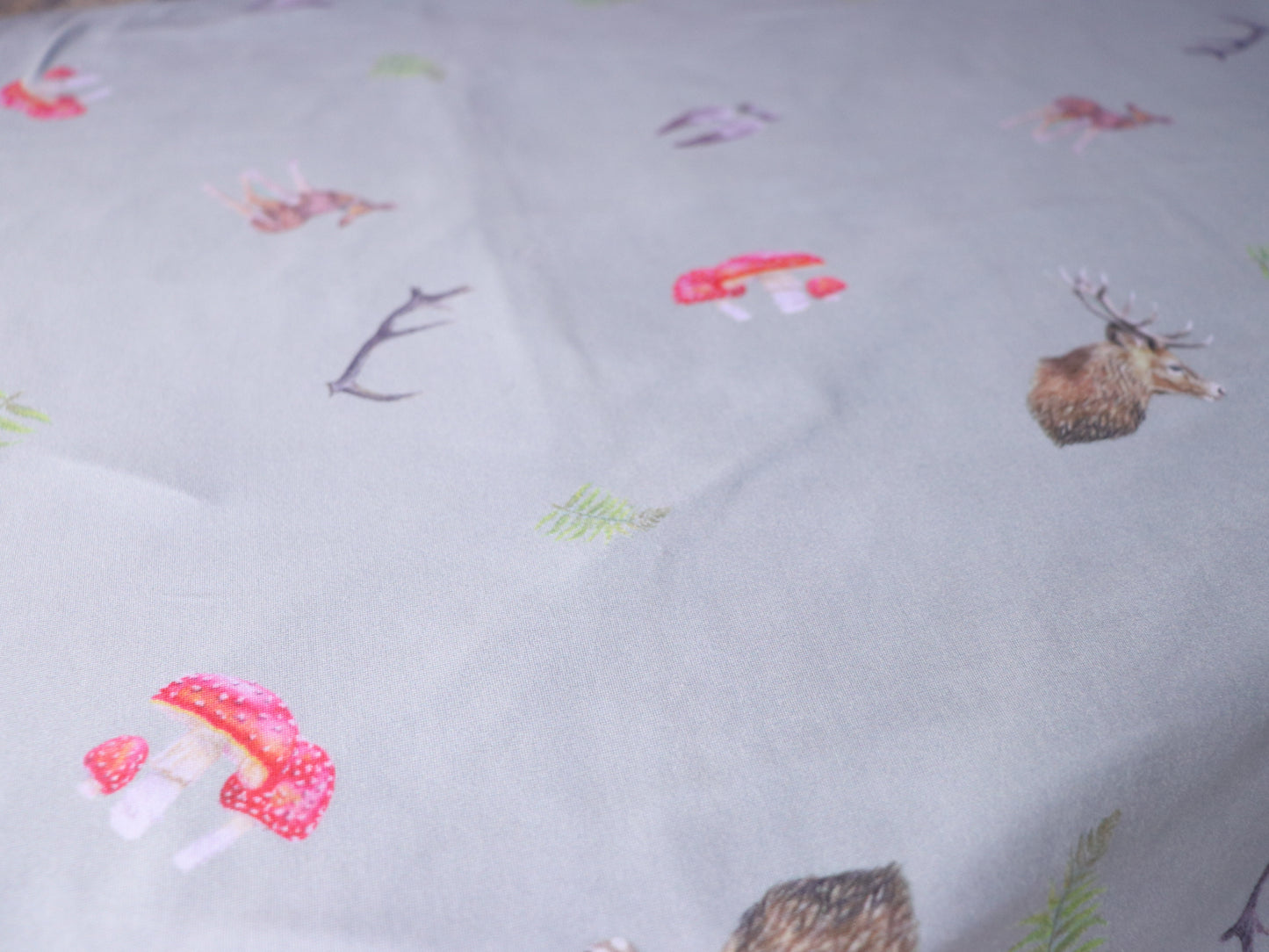 Whimsical Sage Bamboo Fitted Cot Sheet
