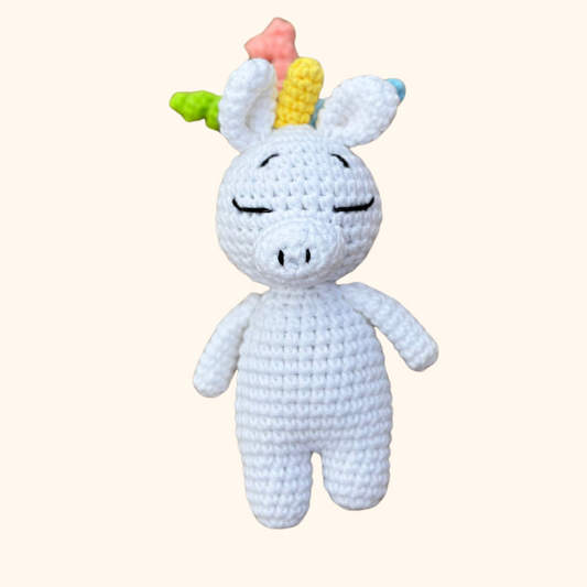 Crochet Unicorn Doll