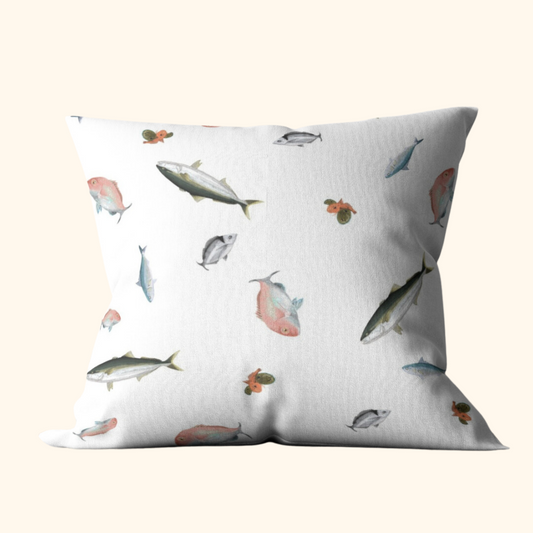 Fishing NZ Multi Canvas Cushion