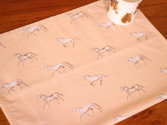 Vintage Horses Multi NZ Tea Towel - Gelato