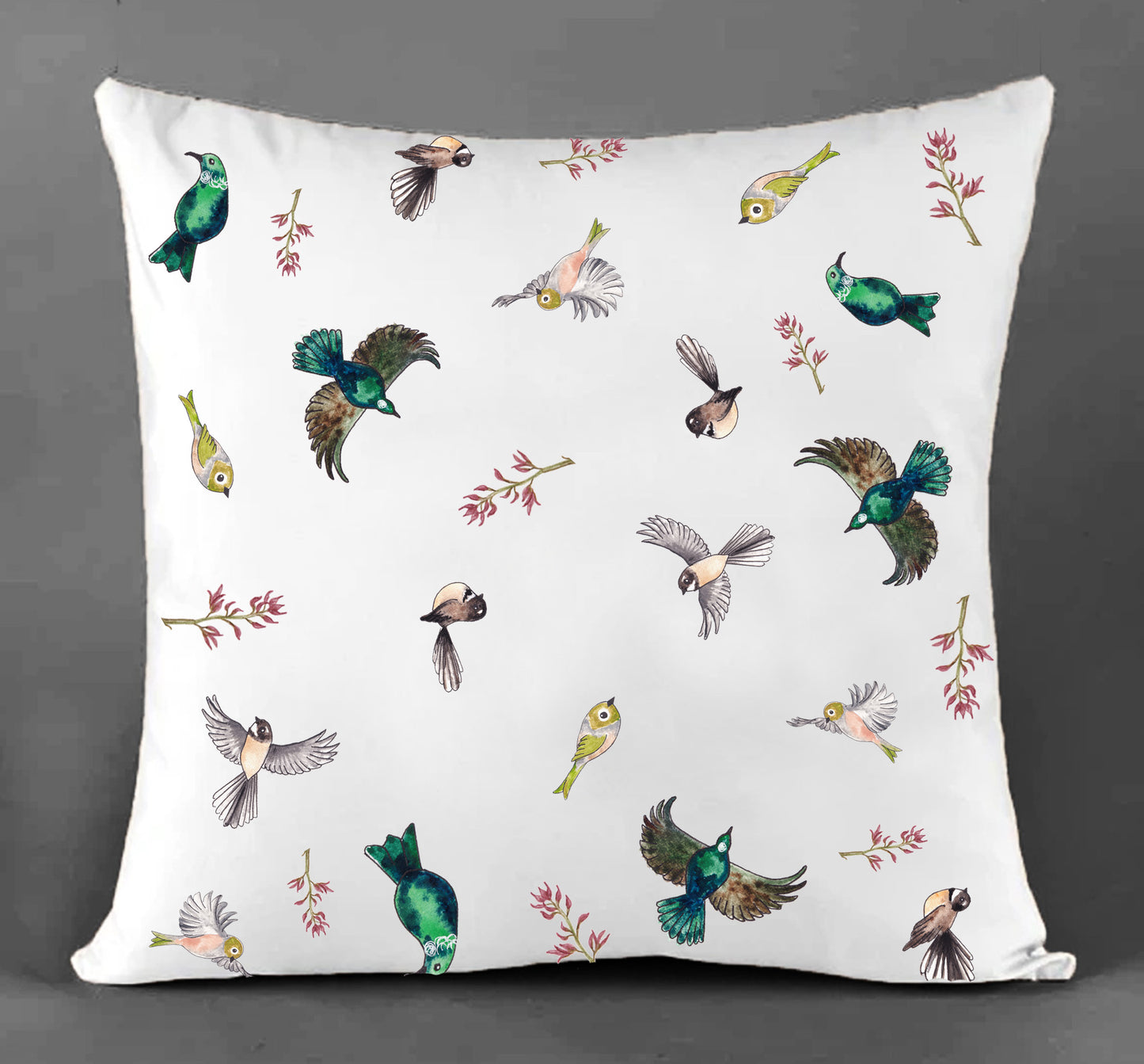 Birds Canvas Cushion Cover