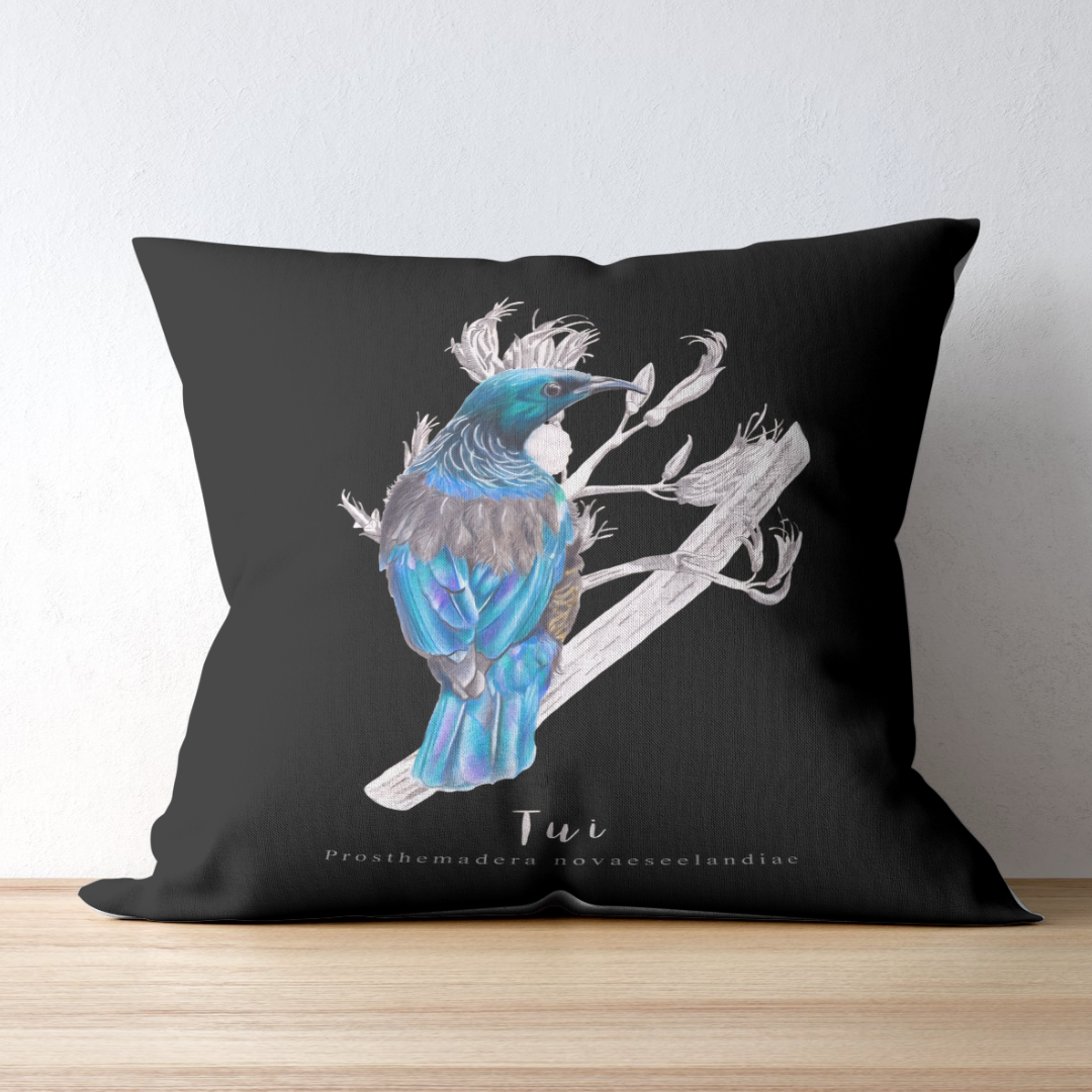 Tui - Black - Cushion Cover