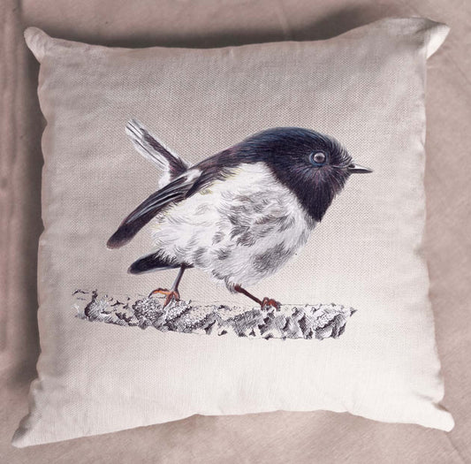 Linen Tomtit Cushion